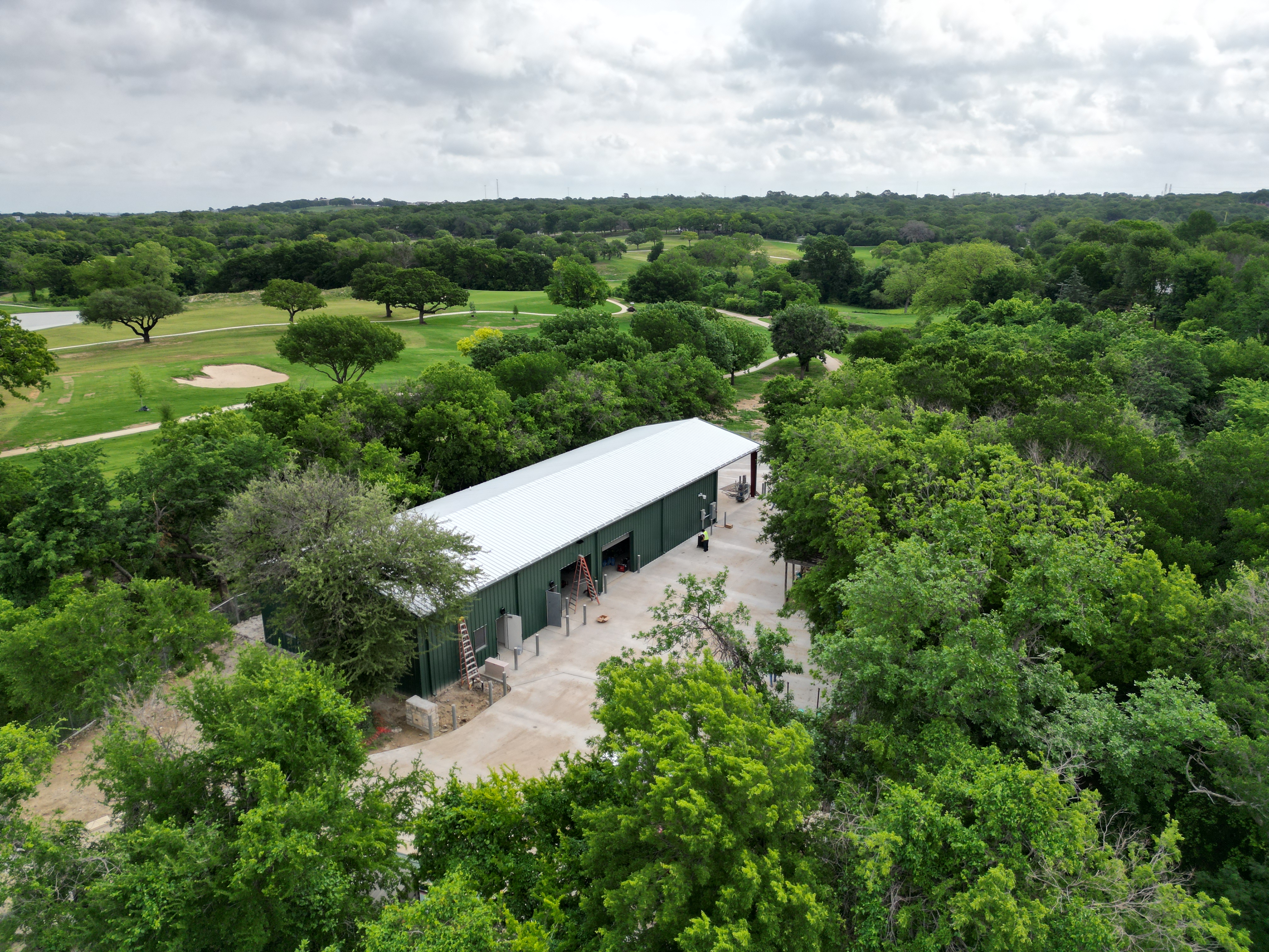 Finishing Up the Maintenance Building | April 29, 2025