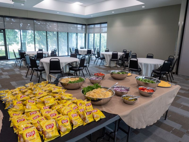 Catered Lunch in the Rockwood Banquet Room